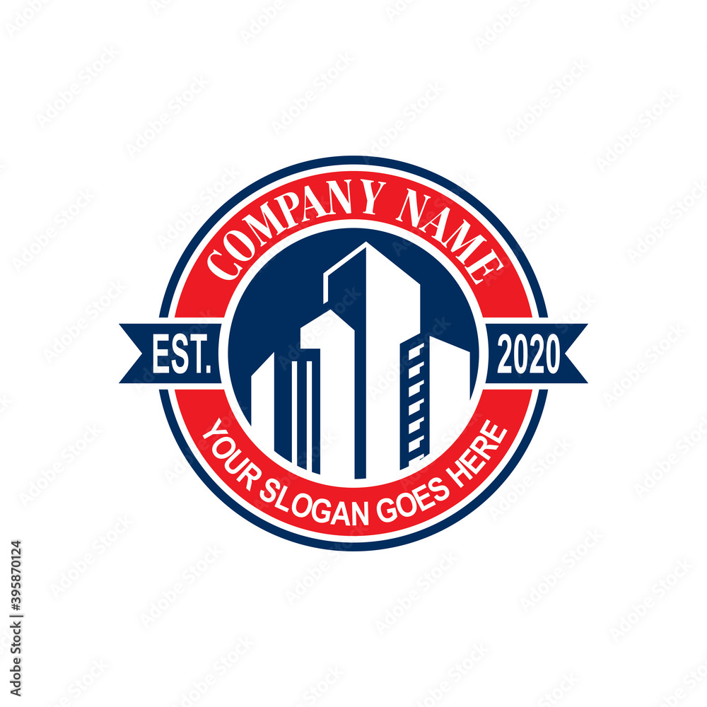 Construction Vector , Real Estate Logo Construction Vector , Real Estate Logo
