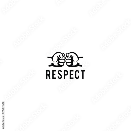 Bro Fist Bump or Power Five Pound Line Art Vector Icon for Apps and Websites