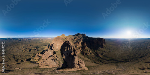 The Superstition Mountains, Arizona, USA