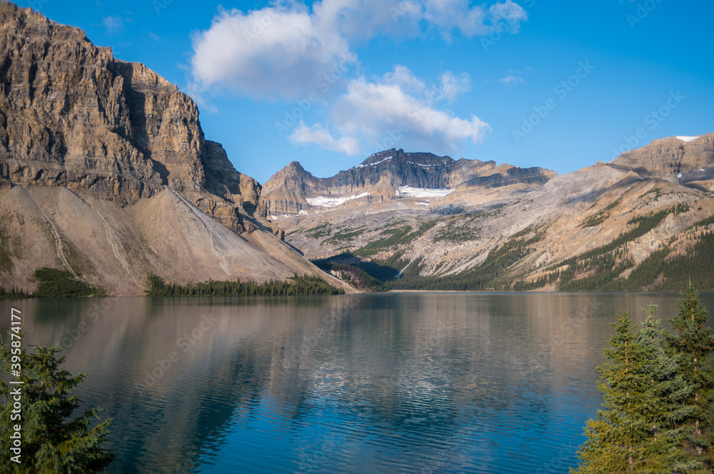 Stunning landscapes of Jasper National Park in the Canadian Rcokies