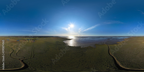 The Ribble and Alt Estuaries, Southport, Merseyside, England