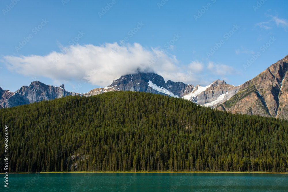 Stunning landscapes of Jasper National Park in the Canadian Rcokies