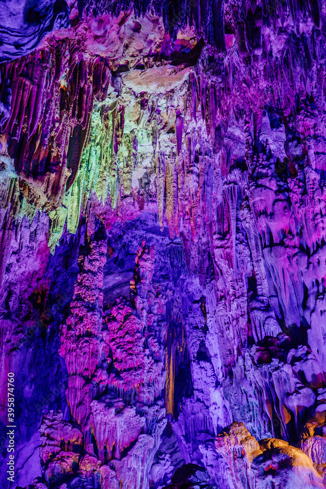 Reed Flute Cave in Guillin, China