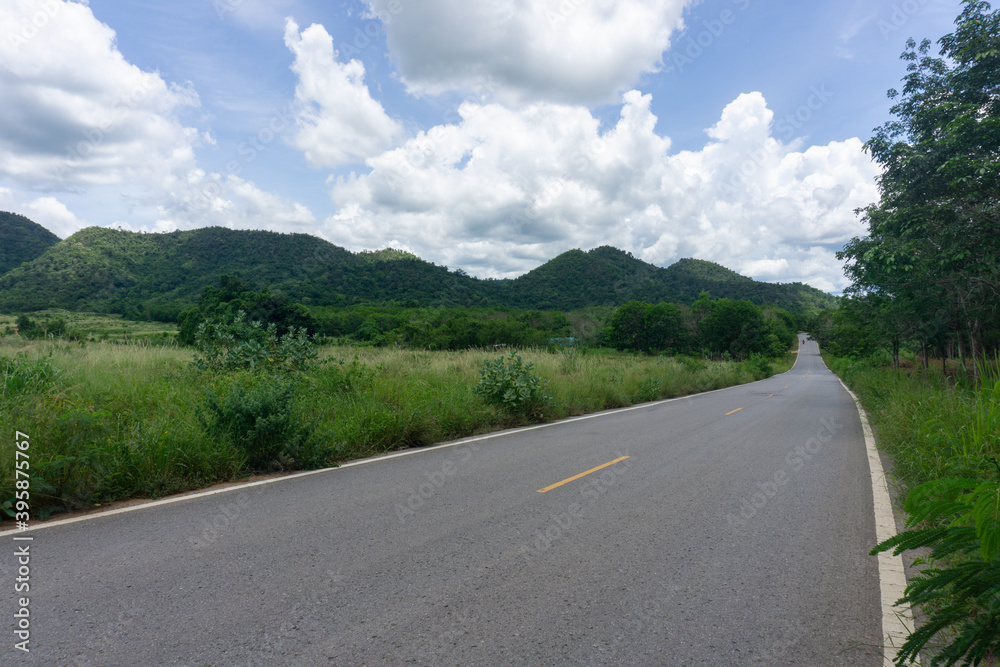 Fototapeta premium Rural routes in remote areas