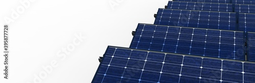 solar panel. solar energy. solar field.