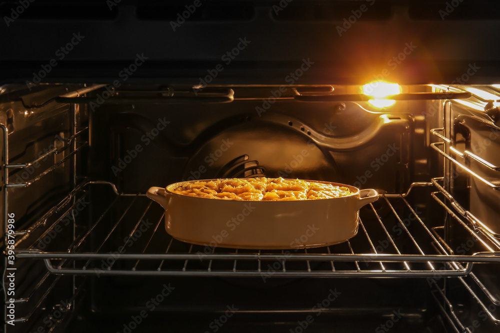 Cooking of rice casserole in oven Stock Photo Adobe Stock