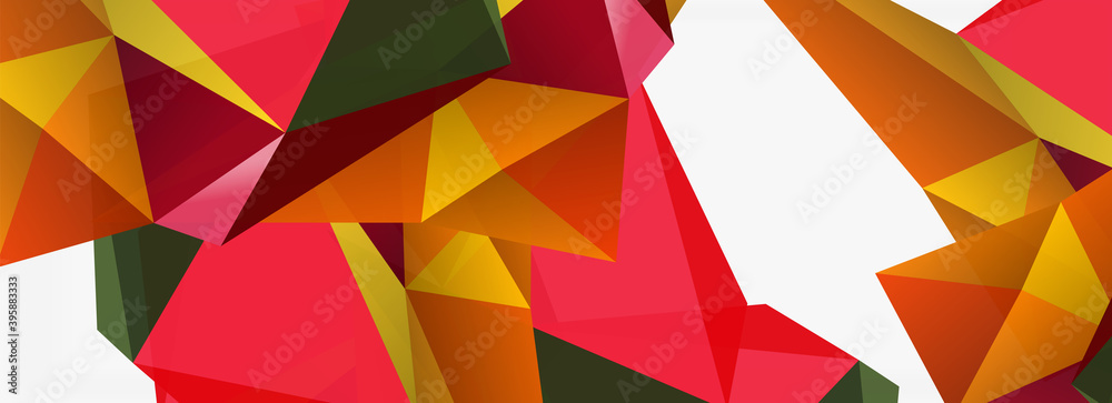 3d mosaic abstract backgrounds, low poly shape geometric design 3d mosaic abstract backgrounds, low poly shape geometric design