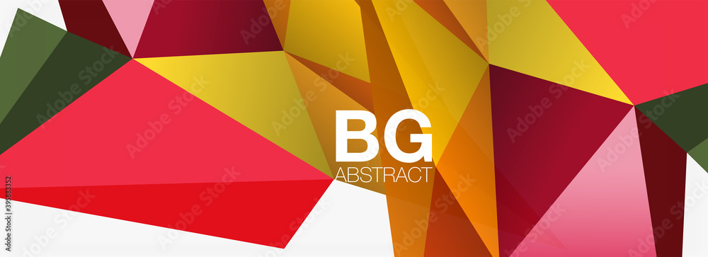 3d mosaic abstract backgrounds, low poly shape geometric design 3d mosaic abstract backgrounds, low poly shape geometric design