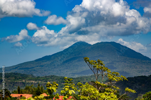 Mombacho is a stratovolcano in Nicaragua, near the city of Granada. Mombacho is an extinct volcano but the last eruption occurred in 1570. photo