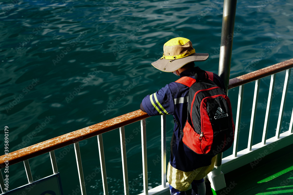 Fototapeta premium Miyajima in Hiroshima, 2020.