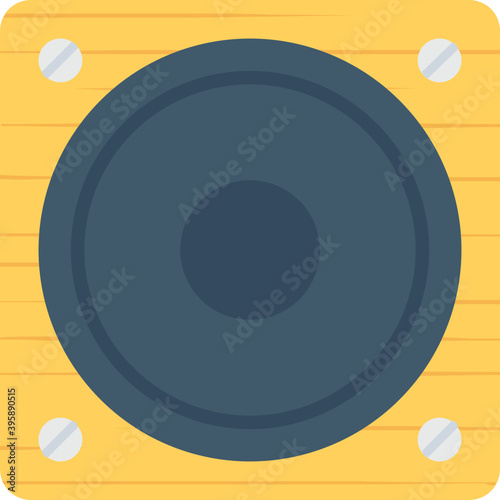
Speaker Flat Vector Icon
