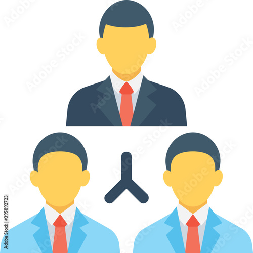 
Leader Flat Vector Icon
