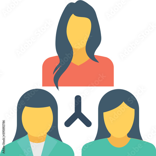 
Leader Flat Vector Icon
