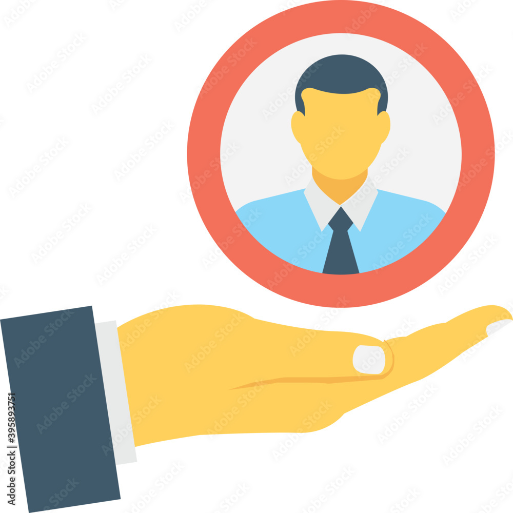 
Candidate Flat Vector Icon
