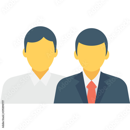 
Leader Flat Vector Icon
