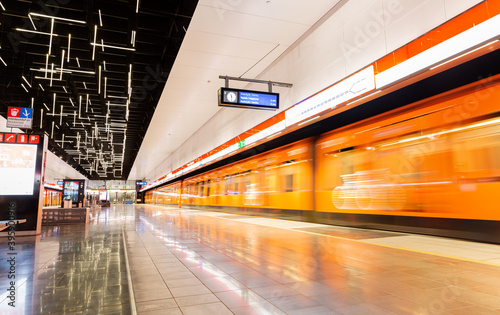 Obraz na plátně Helsinki metro station. Finland