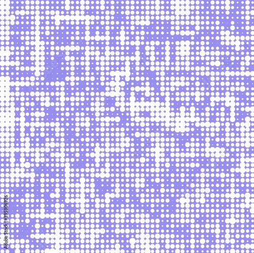 blue mosaic background with dots