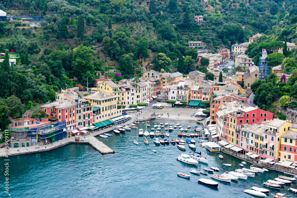Italy, Liguria, Portofino - 3 July 2020 - Portofino: the pearl of the Ligurian sea