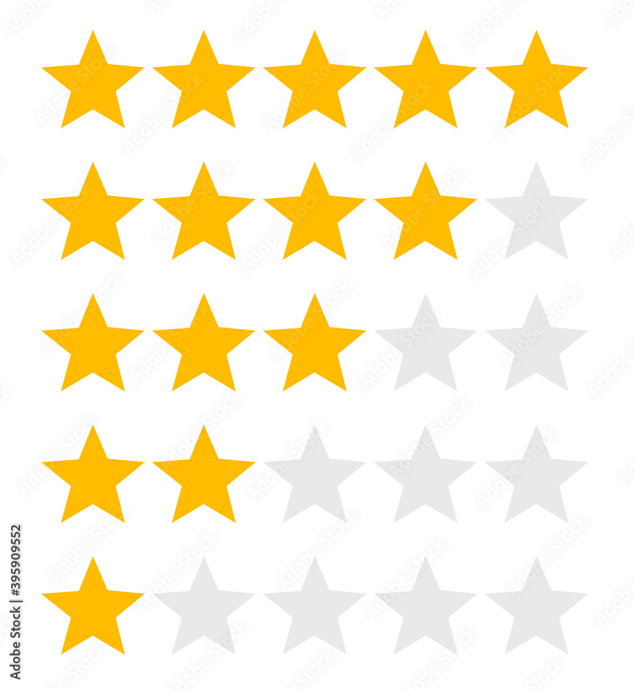 Star rank background. Vector Illustration Star rank background. Vector Illustration