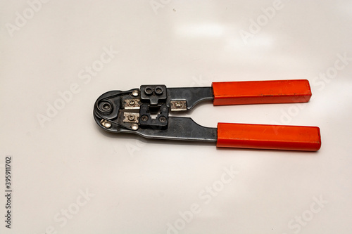 A manual tool for repair. Nippers.