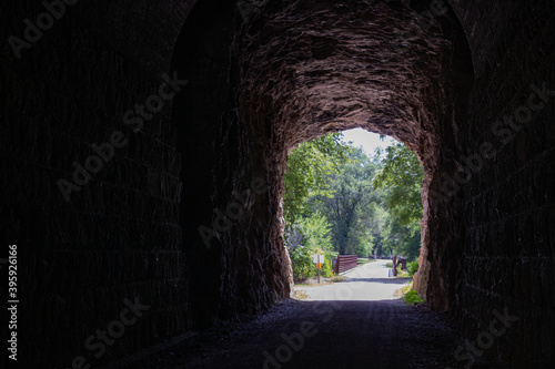 Katy trail railroad tunnel