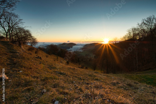 Schöner Sonnenaufgang