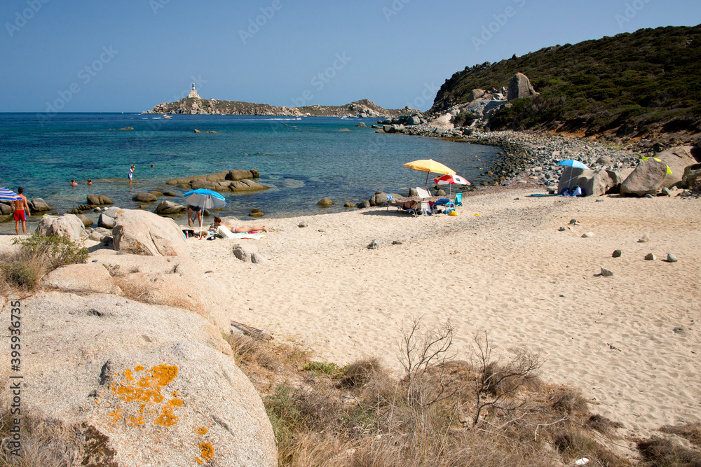 Cala Burroni beach in Villasimius Cala Burroni beach in Villasimius