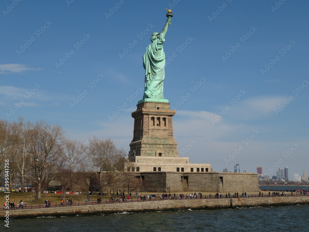 Statue of liberty in New York, USA