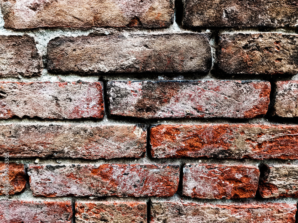 Old red brick wall textures and backgrounds Old red brick wall textures and backgrounds