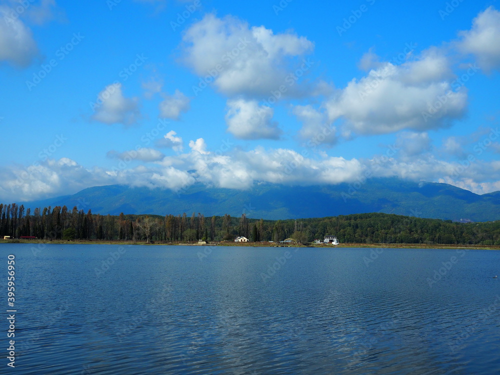 Lake Inkit in the Abkhazia. 