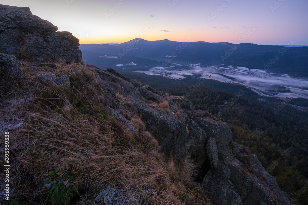Obraz premium Kleiner Osser, Sumava National park