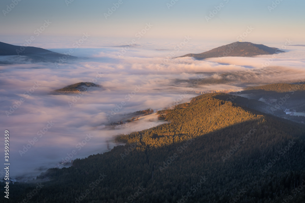 Obraz premium Kleiner Osser, Sumava National park
