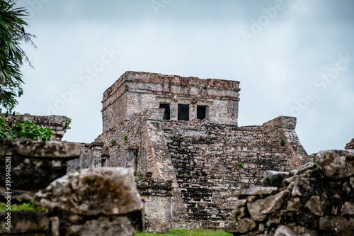 Ruins of Tulum on the Caribbean coast