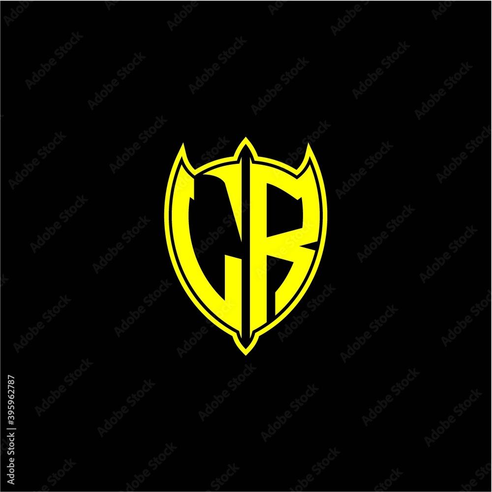 the initial letter of the shield logo L R is yellow. the initial letter of the shield logo L R is yellow.