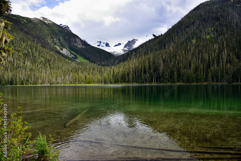 The Joffre Lakes - the most accessible glacial lakes in all of British Columbia