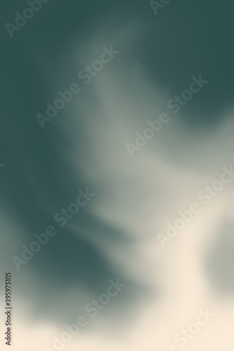 Retro sky background in faded pale watercolor texture