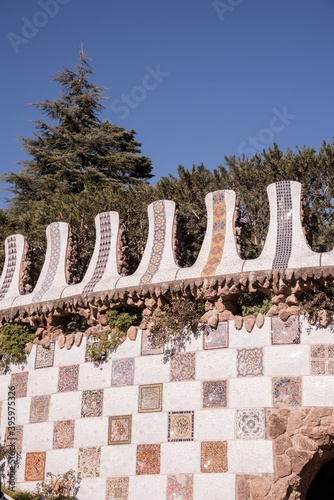 Parc Guell, Barcelone, Gaudi