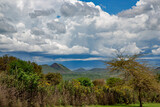 Hills near Lake Nakuru in the Great Rift Valley, Kenya, Africa