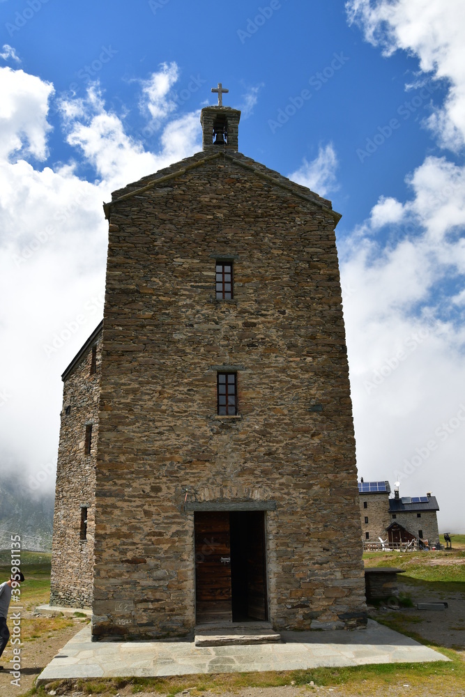 Fototapeta premium Valle d'Aosta Lago Miserin e d'intorni