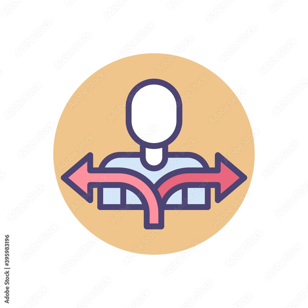 Vetor De User Flow Icon Illustration In Flat Design Style Web And vetor-de-user-flow-icon-illustration-in-flat-design-style-web-and