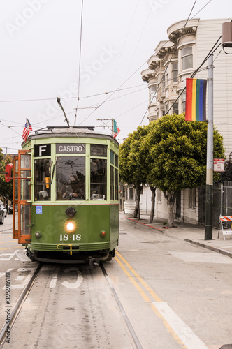 San Francisco, quartier gay, castro, tramway