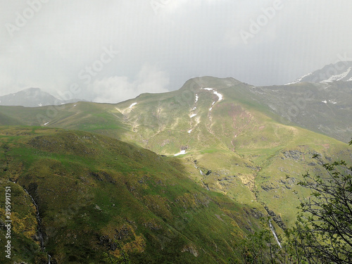 Mountains and lakes around North Italy