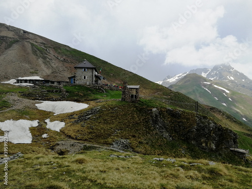 Mountains and lakes around North Italy