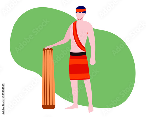 Wangala is a harvest festival celebrated by the Garo tribe, who live in Meghalaya, Nagaland, and Assam in India and Greater Mymensingh in Bangladesh