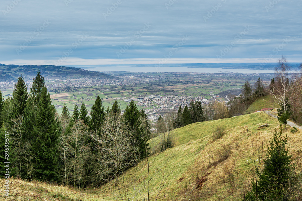 Blick von Hohenems in Richtung Bodensee Blick von Hohenems in Richtung Bodensee
