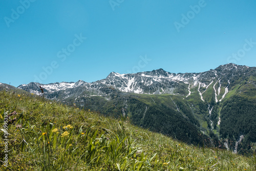 Sicht auf Osttiroler Berge