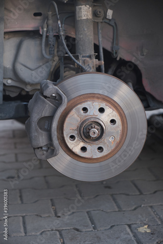 car wheel and disc