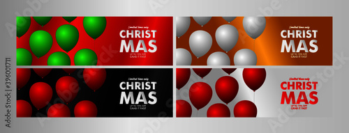 christmas sale up to 70% event text label on black background vector design illustration.