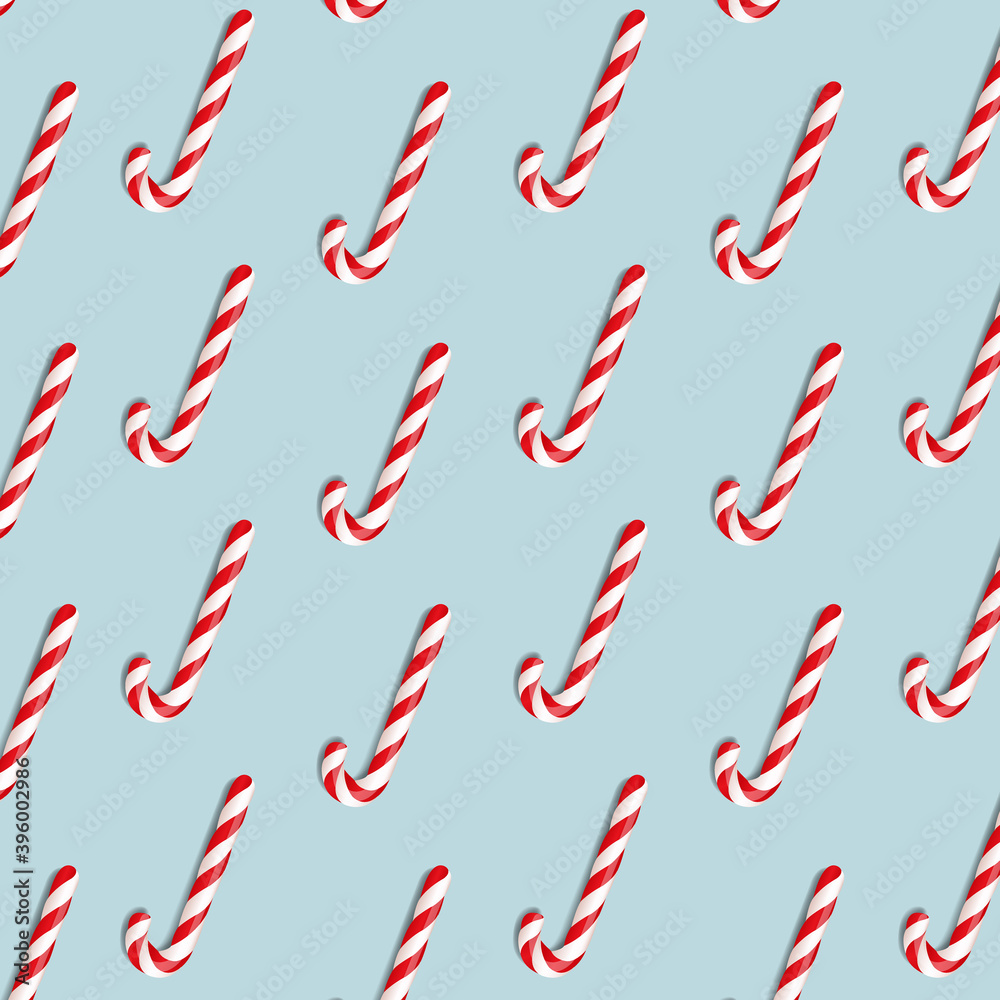 Xmas Banner With Christmas Lollipop With Gradient Mesh, Vector Illustration Xmas Banner With Christmas Lollipop With Gradient Mesh, Vector Illustration