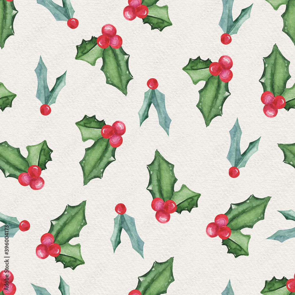Watercolor Seamless Paper Pattern with omela Watercolor Seamless Paper Pattern with omela